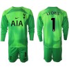 Maillot de Gardien à Manches Longues Tottenham Hotspur LLORIS 1 22-23 Verte Pour Enfant